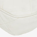 Chanel CC Double Chain White Shoulder Bag