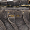 Miu Miu Matelassé Satchel Bag