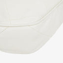 Chanel CC Double Chain White Shoulder Bag
