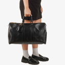 Louis Vuitton Keepall 45 Black EPI Leather Travel Bag