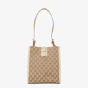 Gucci GG Canvas Beige Shoulder Bag