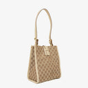 Gucci GG Canvas Beige Shoulder Bag