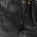 Loewe Black Leather Anagram Travel Bag