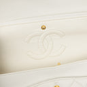 Chanel Medium Classic Quilted Lambskin Double Flap Bag With 24K Gold-Plated Hardware