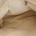 Chanel Travel Line Beige Nylon CC Logo Bag