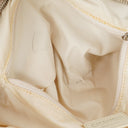 Chanel Travel Line Beige Nylon CC Logo Bag