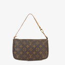 Louis Vuitton Pochette Accessoires Monogram Canvas Clutch Handbag
