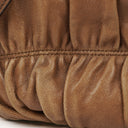 Prada Nappa Gaufre Leather Brown Shoulder Bag