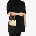 Chanel Beige Woven Raffia Mini Woven Bag