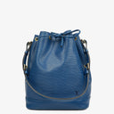 Louis Vuitton Noe GM Blue EPI Leather Shoulder Bag