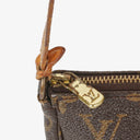 Louis Vuitton Pochette Accessoires Monogram Canvas Clutch Handbag