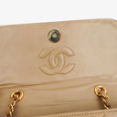 Chanel Quilted Lambskin Vintage Tassel Flap Bag