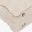 Chanel Travel Line Beige Nylon CC Logo Bag