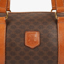 Celine Macadam Coated Canvas Boston Bag