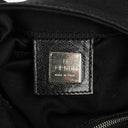 Fendi Baguette Black Neoprene Shoulder Bag