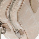 Chanel Travel Line Beige Nylon CC Logo Bag