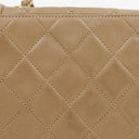 Chanel Quilted Lambskin Vintage Tassel Flap Bag