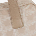 Chanel Travel Line Beige Nylon CC Logo Bag