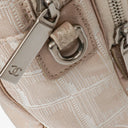 Chanel Travel Line Beige Nylon CC Logo Bag