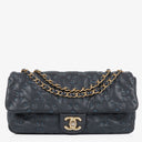 Chanel Wild Stitch Navy Caviar Single Flap