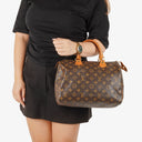 Louis Vuitton Speedy 30 Monogram Canvas Handbag
