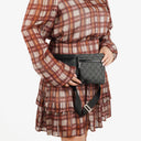 Gucci GG Black Monogram Canvas Belt Bag
