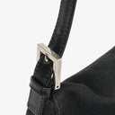 Fendi Baguette Black Neoprene Shoulder Bag