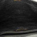 Chanel Vintage CC Diamond Black Quilted Lambskin Tassel Bag