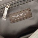 Chanel East West Quilted Leather Flap Bag With Silver-Tone Hardware