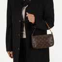 Louis Vuitton Pochette Accessoires Monogram Canvas Clutch Handbag