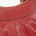 Gucci D Gold Ring Leather Hobo Bag