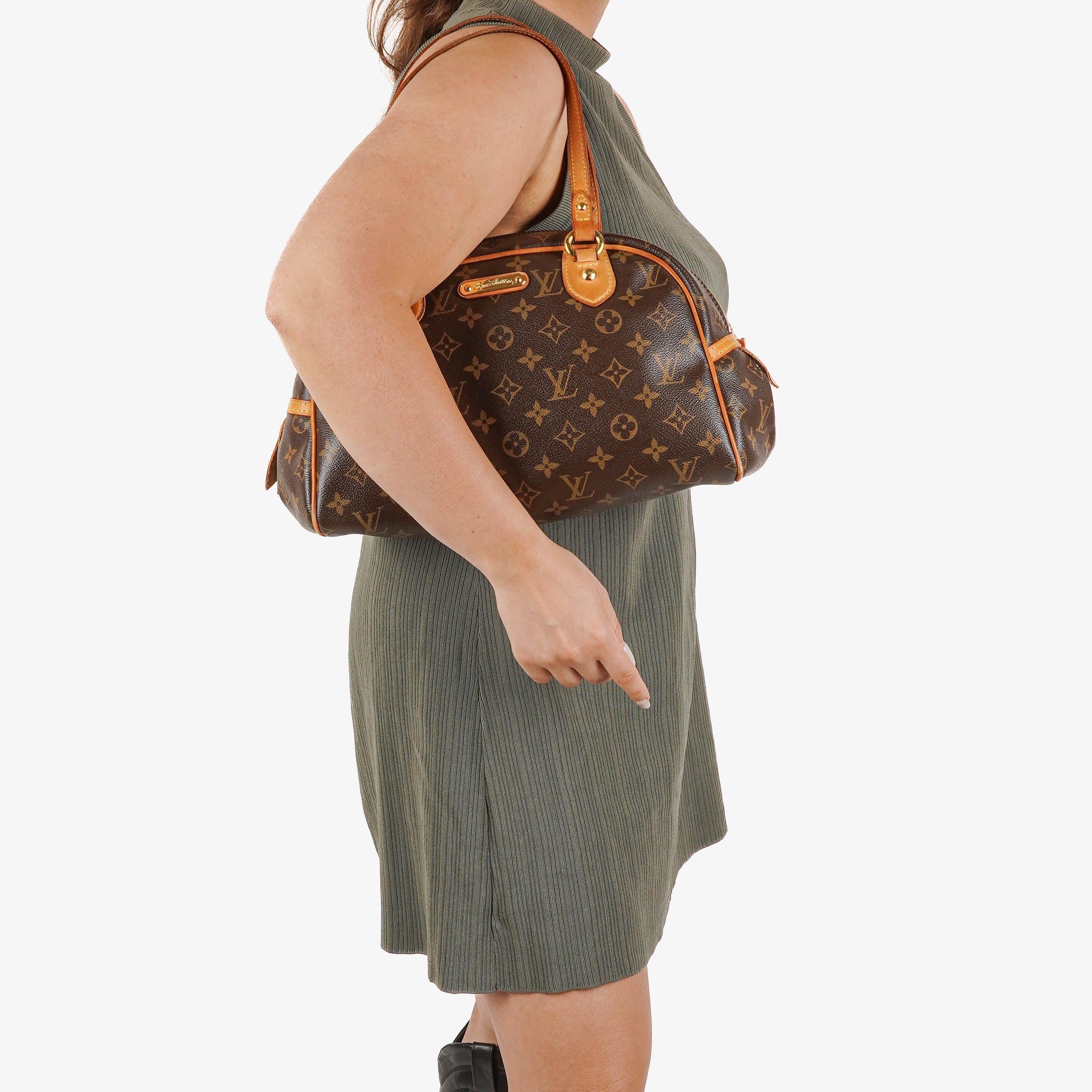 Louis Vuitton Montorgueil PM Monogram Canvas Shoulder Bag