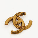 Chanel Interlocking CC Coco Mark Brooch