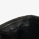 Chanel Vintage CC Diamond Black Quilted Lambskin Tassel Bag