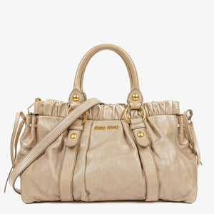 Miu Miu Vitello Satchel Bag