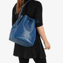 Louis Vuitton Noe GM Blue EPI Leather Shoulder Bag