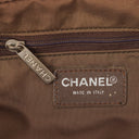 Chanel Beige New Travel Line Nylon Mini Boston Bag