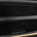 Gucci Black And White Leather/Shearling Horsebit 1955 Shoulder Bag