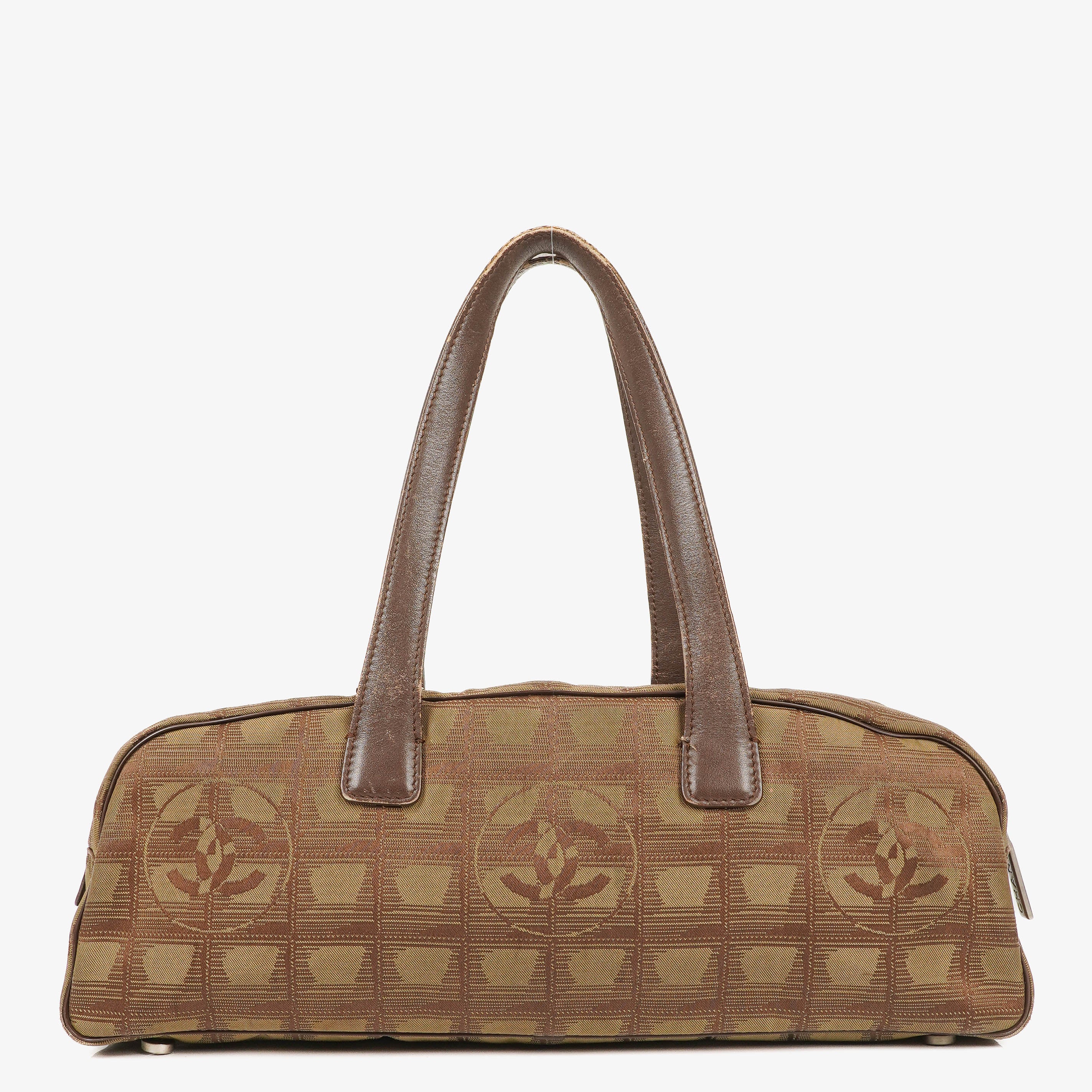 バッグ CHANEL NEW TRAVEL MINI BOSTON HAND BAG Chanel Beige New Travel Line Nylon Mini Boston Bag – PLAMEXS