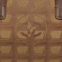 Chanel Beige New Travel Line Nylon Mini Boston Bag