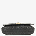 Chanel Soft Elegance Black Calfskin Quilted Flap Bag