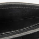 Gucci Black And White Leather/Shearling Horsebit 1955 Shoulder Bag