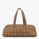 Chanel Beige New Travel Line Nylon Mini Boston Bag