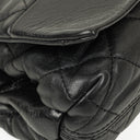 Chanel Soft Elegance Black Calfskin Quilted Flap Bag