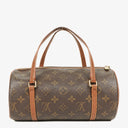 Louis Vuitton Papillon 25 Vintage Monogram Canvas Handbag