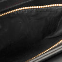 Gucci Black And White Leather/Shearling Horsebit 1955 Shoulder Bag