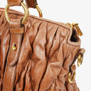 Miu Miu Matelasse Leather Tote Bag