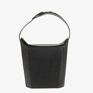 Louis Vuitton Sac Seau Black EPI Leather Bag