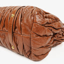 Miu Miu Matelasse Leather Tote Bag