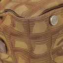 Chanel Beige New Travel Line Nylon Mini Boston Bag